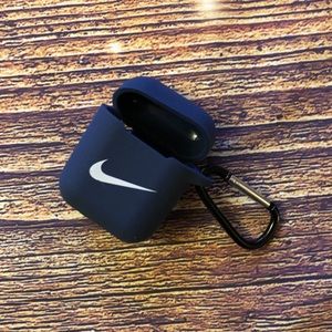 Navy blue Nike AirPod case